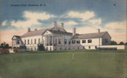 Country Club, Charlotte, NC Postcard