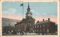 Independence Hall, Philadelphia, PA. Postcard