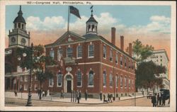 Congress Hall, Philadelphia, PA Postcard