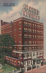 Hotel Rodney, Wilmington, DE Postcard