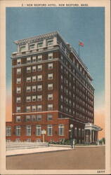 New Bedford Hotel, New Bedford, MA Postcard