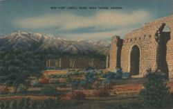 Fort Lowell Ruins, Near Tucson, AZ Postcard