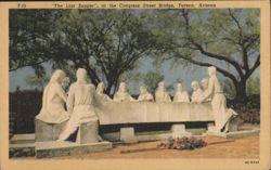 'The Last Supper' at the Congress Street Bridge, Tucson, AZ Postcard