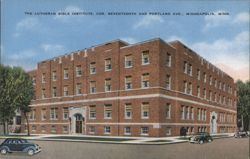 The Lutheran Bible Institute, Minneapolis, MN Postcard