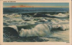 Among The Breakers Postcard