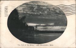 The Full of the Moon, Lake Minnetonka, MN Postcard