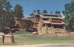 State Game Lodge, Summer White House, Custer State Park Postcard