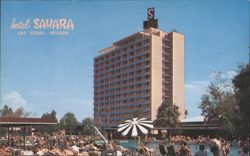 Hotel Sahara, Las Vegas, Nevada Postcard