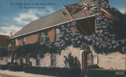 The Oldest House in the United States, St. Augustine, Florida Postcard