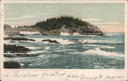 Schooner Head, Bar Harbor, Mt. Desert Island, ME Postcard