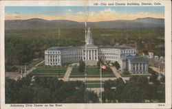 City and County Building, Denver, CO Postcard
