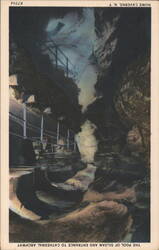The Pool of Siloam and Entrance to Cathedral Archway Postcard