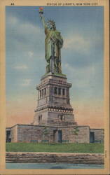 Statue of Liberty, New York City Postcard