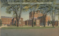 Albany Medical College, Albany Hospital Postcard