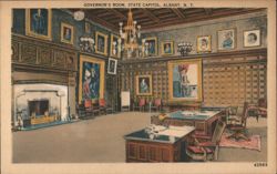 Governor's Room, State Capitol, Albany, N. Y. Postcard