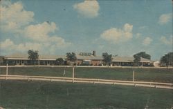 Hilltop Motel, Franklin, IN Postcard