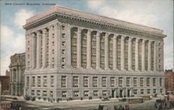 New County Building, Chicago Postcard