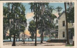 Ocean Pond Hunting and Fishing Club, Valdosta, GA Postcard