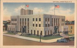 City Hall, Sioux Falls, S. D. Postcard