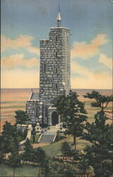Will Rogers Shrine of the Sun, Cheyenne Mountain Postcard
