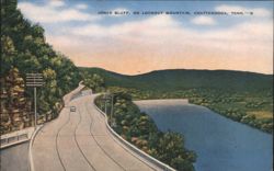 Jonas Bluff, On Lookout Mountain, Chattanooga, TENN. Postcard