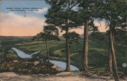 Signal Point, Signal Mountain Postcard