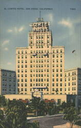 El Cortez Hotel Postcard