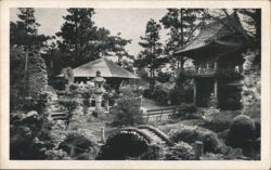 Japanese Tea Garden in Golden Gate Park, San Francisco Postcard