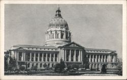 City Hall, San Francisco, California Postcard