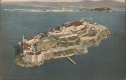 Alcatraz Federal Prison, "The Rock", San Francisco Bay Postcard