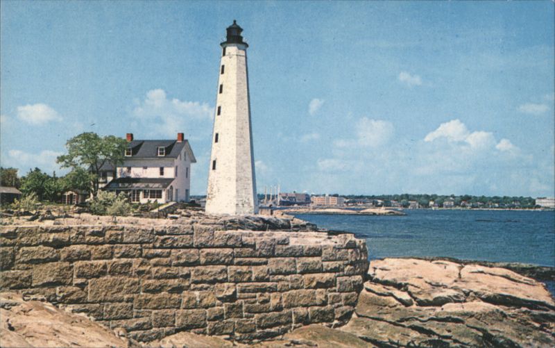 The Lighthouse, Mouth of the Thames River, New London Connecticut