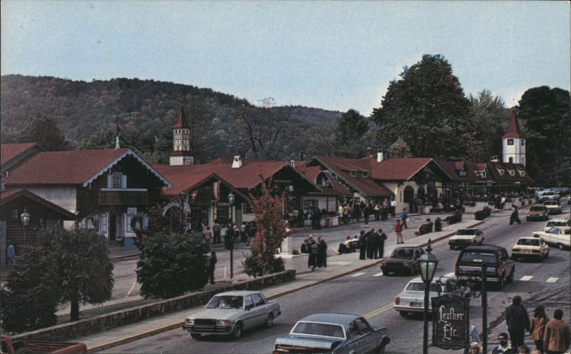 Main Street, Alpine Village, Helen, GA Georgia Donnie Fuller