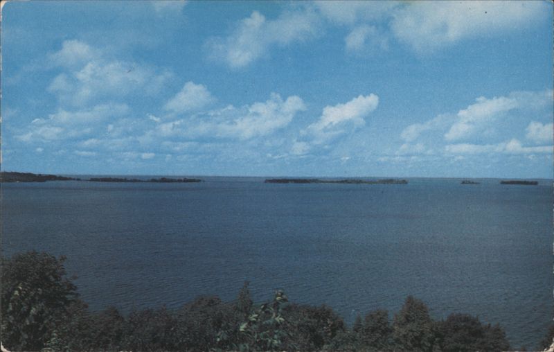 View of the St. Lawrence River, Thousand Islands, NY Henderson Harbor New York