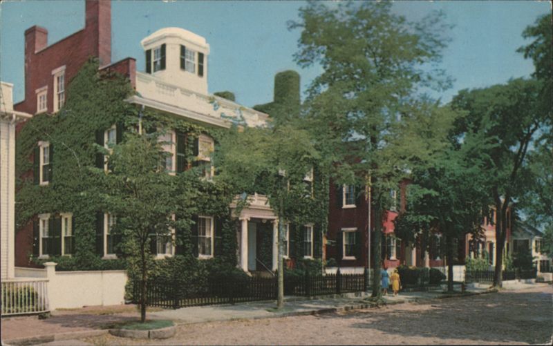 The 'Three Bricks', Nantucket Island, MA Massachusetts