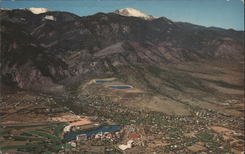 Broadmoor Hotel District and Mighty Pikes Peak Colorado Springs