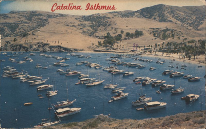 Catalina Isthmus Harbor, Catalina Island, California Santa Catalina Island