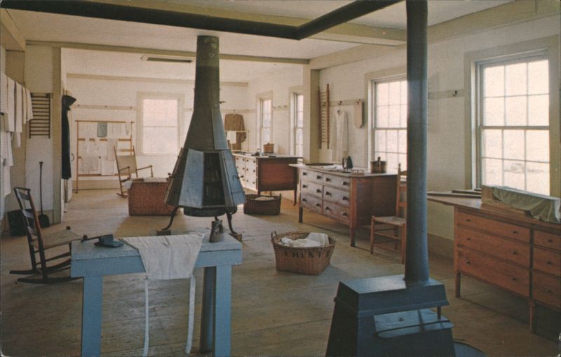 Hancock Shaker Village, Sister's Ironing Room Pittsfield Massachusetts