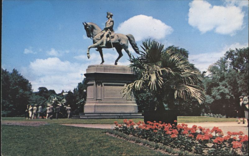George Washington Monument, Public Gardens, Boston, MA Massachusetts