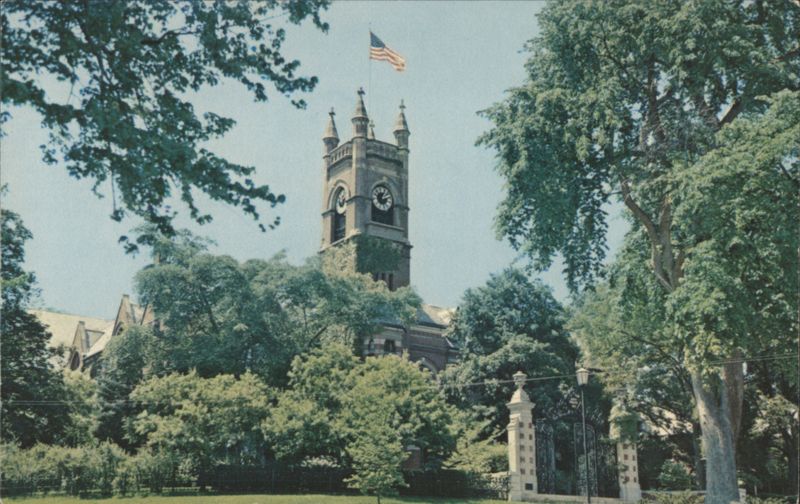 Grécourt Gates and Clock Tower, Smith College Northampton Massachusetts