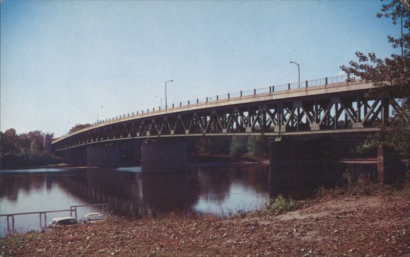 Coolidge Bridge Northampton Massachusetts Al Daigle