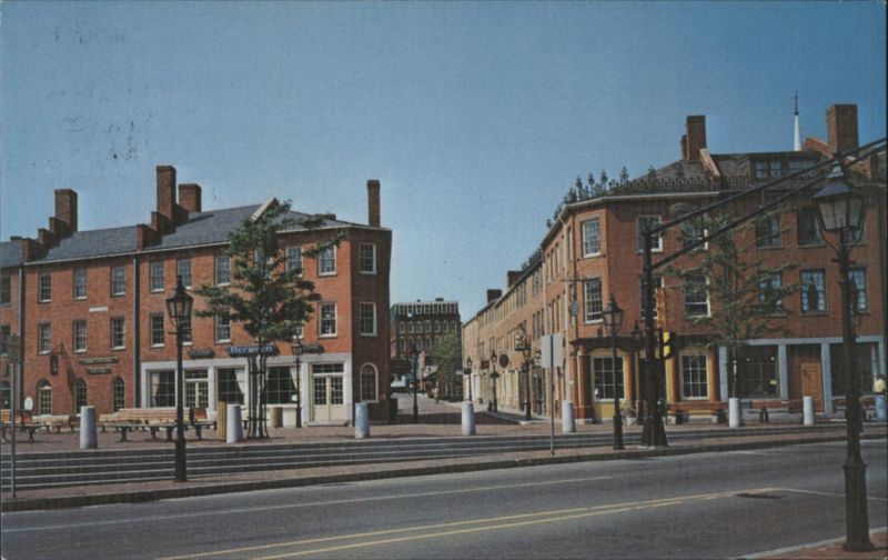 Market Square Plaza, Newburyport, MA Massachusetts
