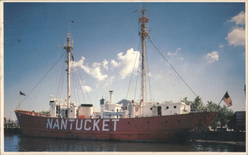 Lightship NANTUCKET, Straight Wharf Massachusetts Hugo Poisson