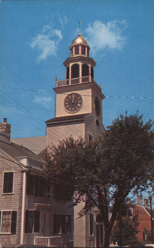 Nantucket's Town Clock Massachusetts E. Everett Howell