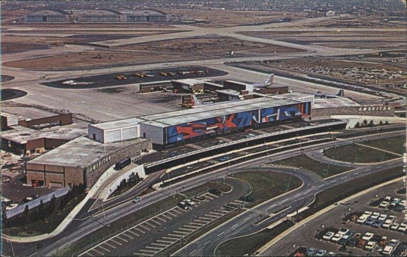 American Airlines Terminal at Idlewild Airport New York