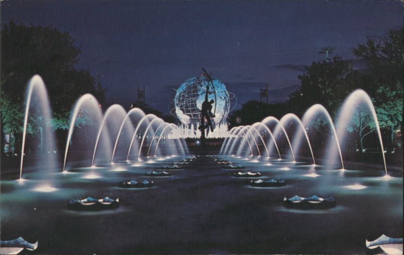 Unisphere and Fountains, 1964 New York World's Fair