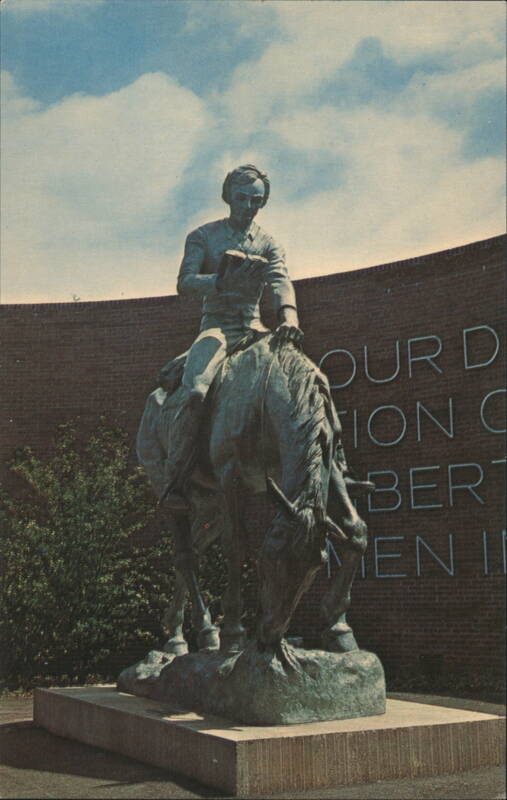 Abraham Lincoln: On The Prairie Statue New York Anna Hyatt Huntington