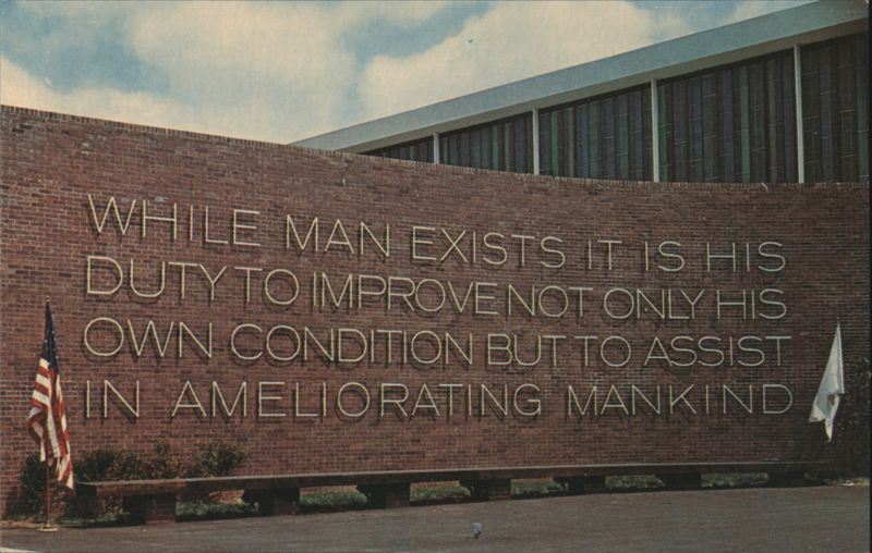 Lincoln Quote, Illinois Pavilion, 1964 World's Fair New York