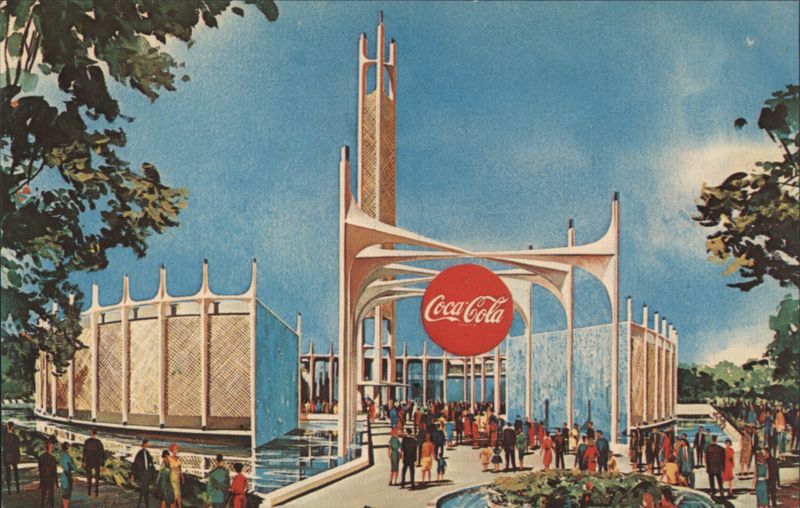 Coca-Cola Pavilion, New York World's Fair 1964-65