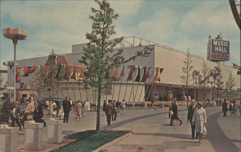 Music Hall, Texas Pavilions, 1964 New York World's Fair