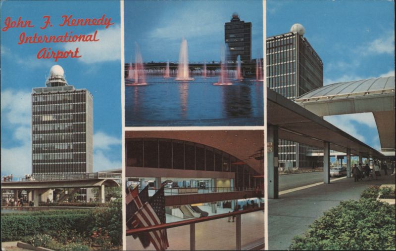 JFK Airport, Control Tower & International Arrivals New York